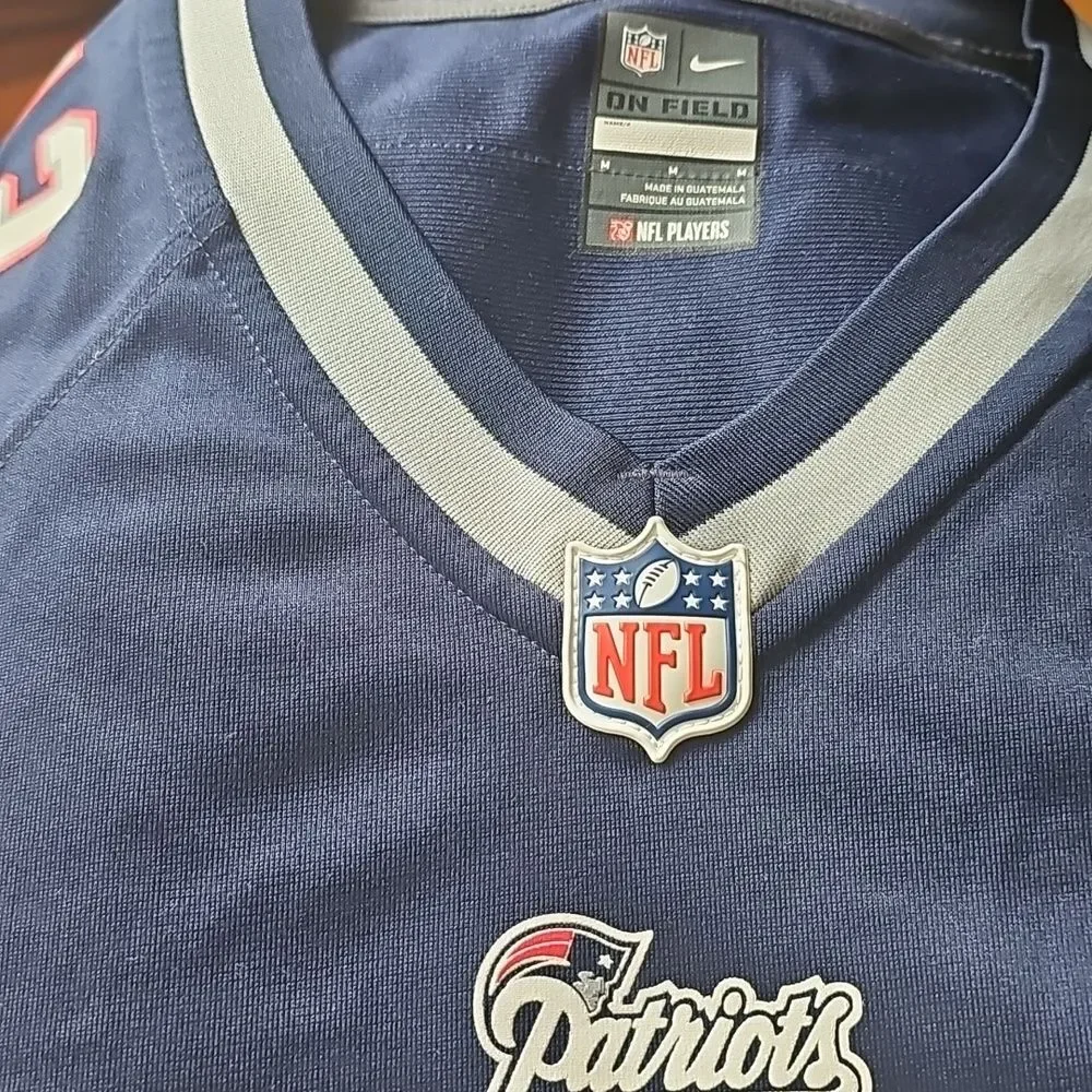 Women’s Tom Brady Navy Blue Limited Nike Jersey Medium